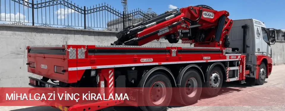 Mihalgazi İlçemi Vinç Kiralama